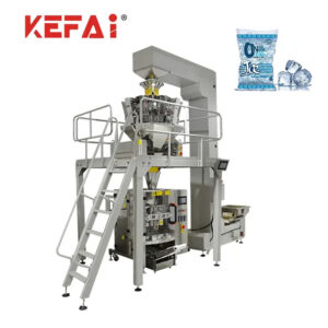 KEFAI स्वचालित बहु-हेड तौलदार VFFS प्याकिङ मेसिन ICE घन